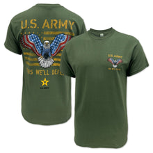 Load image into Gallery viewer, Army Stars and Stripes T-Shirt (OD Green)