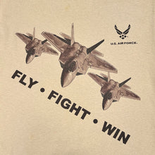 Load image into Gallery viewer, Air Force Squad Fly Fight Win T-Shirt (Tan)