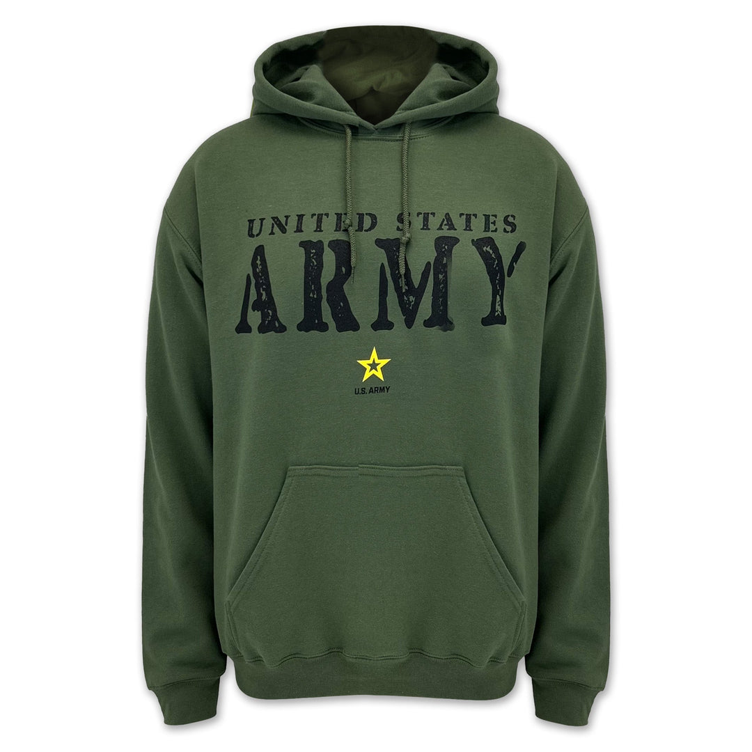 United States Army Stamp Logo Hood (OD Green)