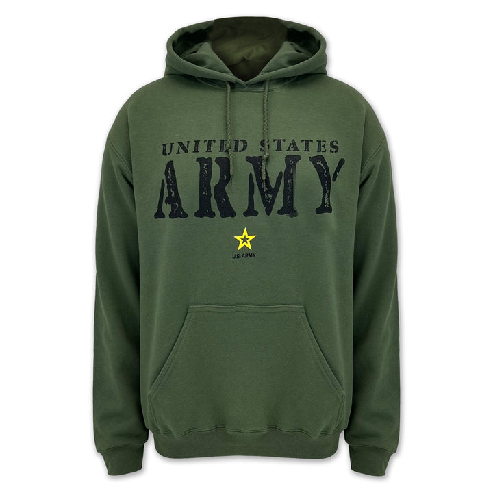 United States Army Stamp Logo Hood (OD Green)