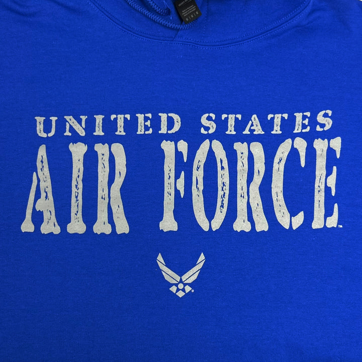United States Air Force Stamp Logo Hood (Royal)