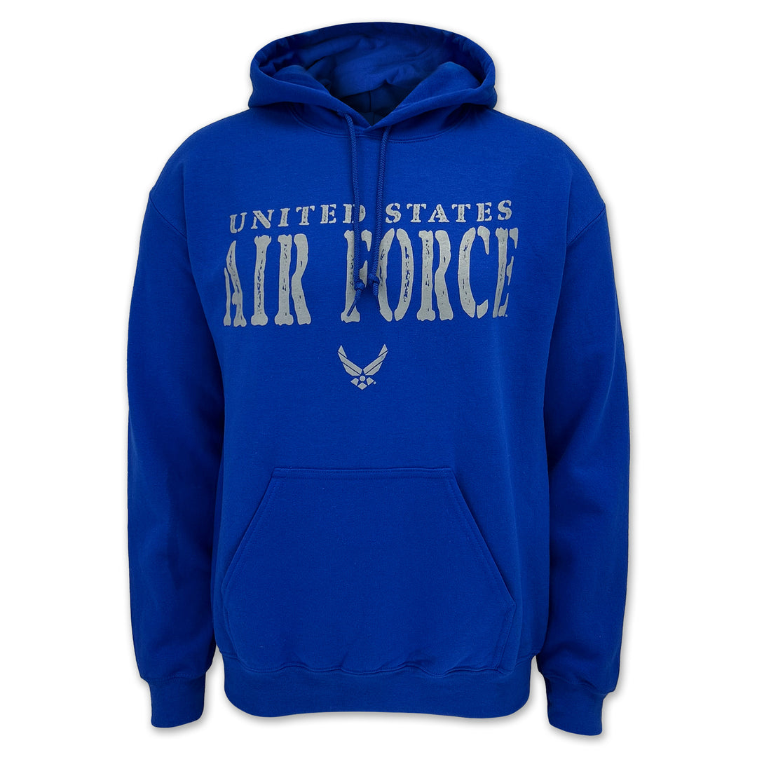 United States Air Force Stamp Logo Hood (Royal)
