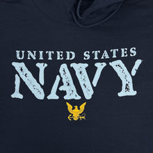 Load image into Gallery viewer, United States Navy Stamp Logo Hood (Navy)
