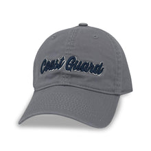 Load image into Gallery viewer, Coast Guard Ladies Script Hat (Dark Grey)