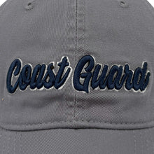 Load image into Gallery viewer, Coast Guard Ladies Script Hat (Dark Grey)