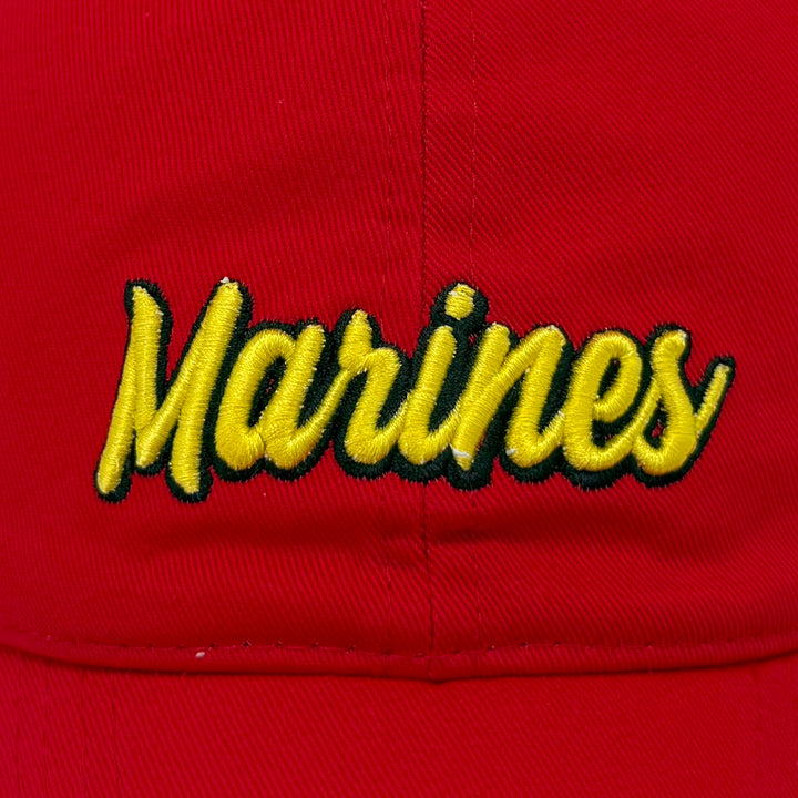 Marines Ladies Script Hat (Red)