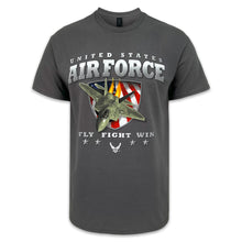 Load image into Gallery viewer, United States Air Force Rush T-Shirt (Charcoal)