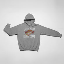 Load image into Gallery viewer, Marines Vintage Basic Hood (Grey)