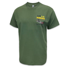 Load image into Gallery viewer, Army Curtiss P-40 Warhawk T-Shirt (OD Green)