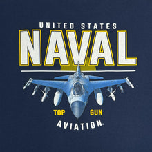 Load image into Gallery viewer, United States Naval Aviation Top Gun T-Shirt (Navy)