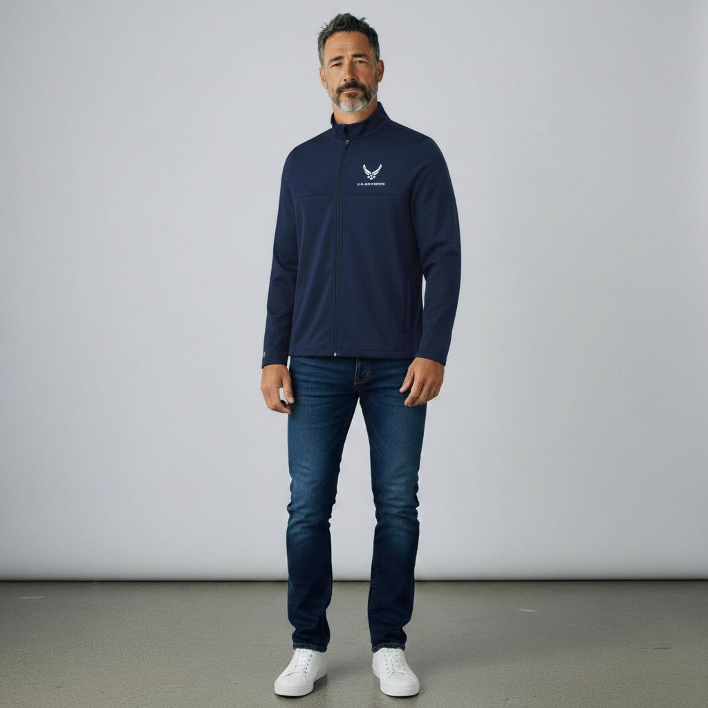 U.S. Air Force Men's Links 2 Golf Jacket (Navy)*