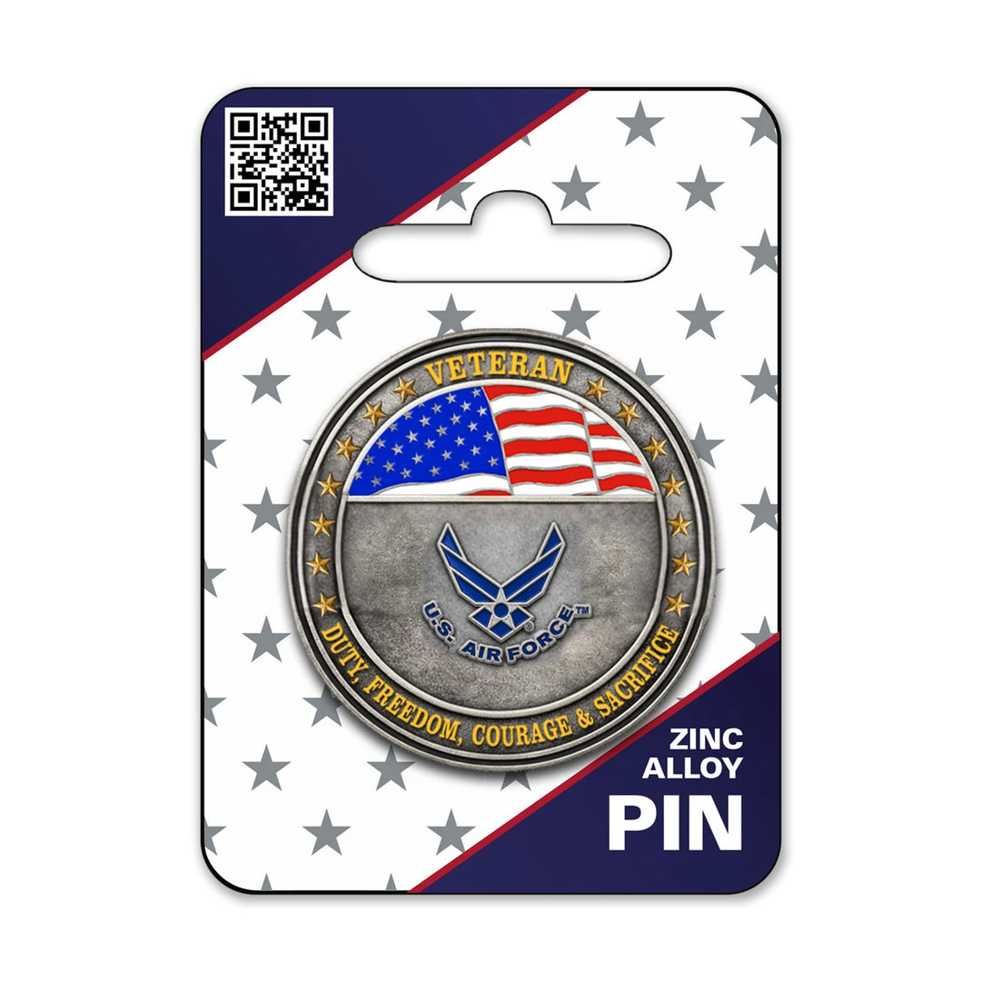 U.S. Air Force Veteran Pin