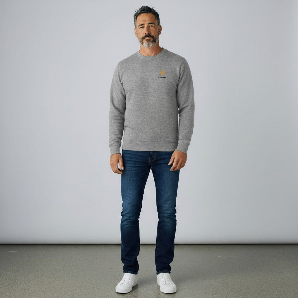 U.S. Army Men's Victory Crew Tall (Grey Heather)*
