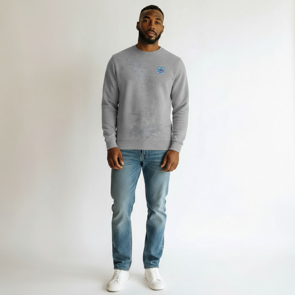 U.S. Coast Guard Men's Victory Crew Tall (Grey Heather)*