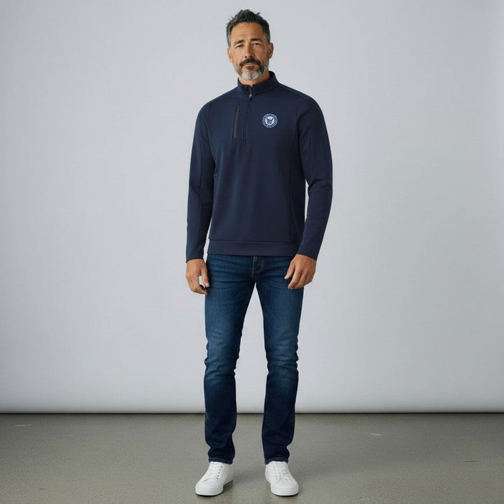 U.S. Navy Seal Men's Generation 1/4 Zip Pullover (Navy/Carbon)*