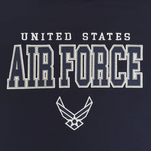 Load image into Gallery viewer, United States Air Force Tackle Twill Embroidered Hood (Navy)