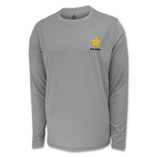 Load image into Gallery viewer, United States Army Star Under Armour Tech Long Sleeve T-Shirt (Grey)