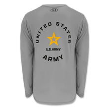 Load image into Gallery viewer, United States Army Star Under Armour Tech Long Sleeve T-Shirt (Grey)
