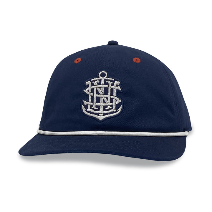 Navy Under Armour Washed Low Crown Flat Adjustable Hat (Navy)