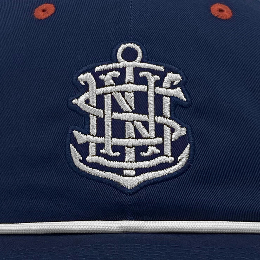 Navy Under Armour Washed Low Crown Flat Adjustable Hat (Navy)