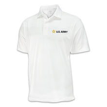 Load image into Gallery viewer, Army Star Under Armour Performance Polo (White)