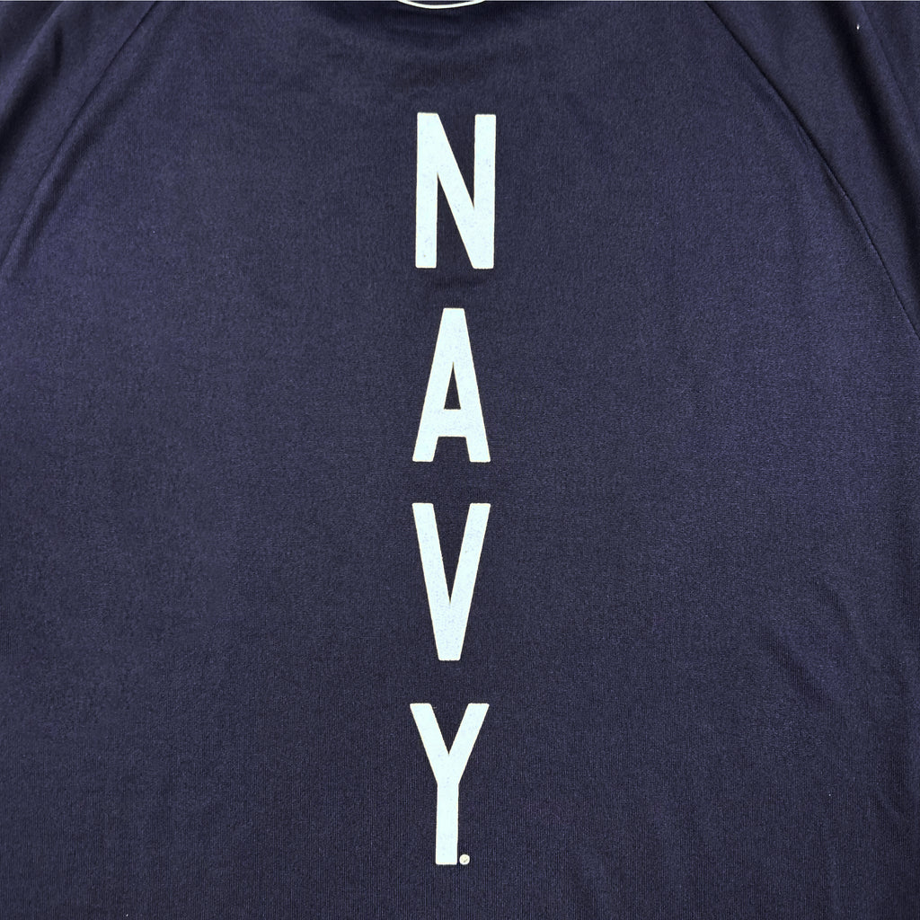 Navy Under Armour 2023 Rivalry Anchor Silent Service Spine Long Sleeve T-Shirt (Navy)