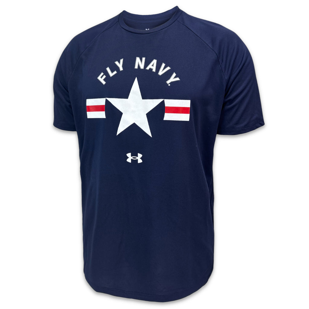 Navy Under Armour Fly Navy T-Shirt (Navy)