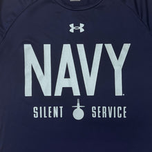 Load image into Gallery viewer, Navy Under Armour Silent Service Tech T-Shirt (Navy)