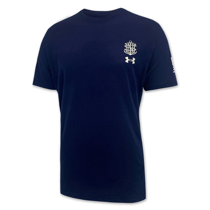Under Armour Navy 250th Cotton T-Shirt (Navy)
