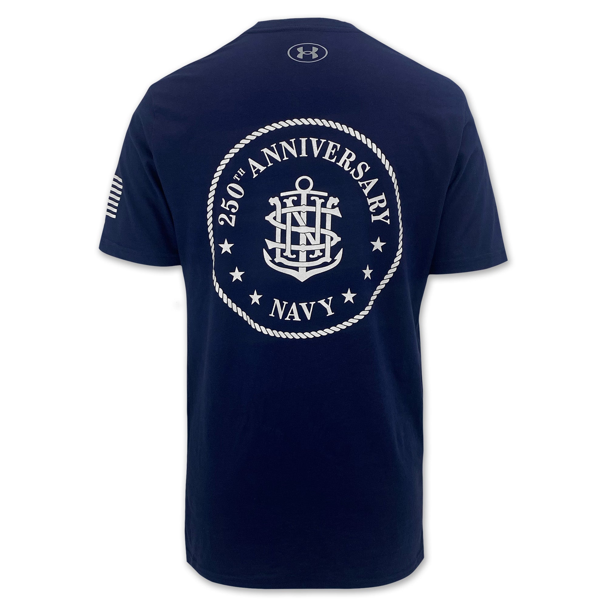 Under Armour Navy 250th Cotton T-Shirt (Navy) – Armed Forces Gear