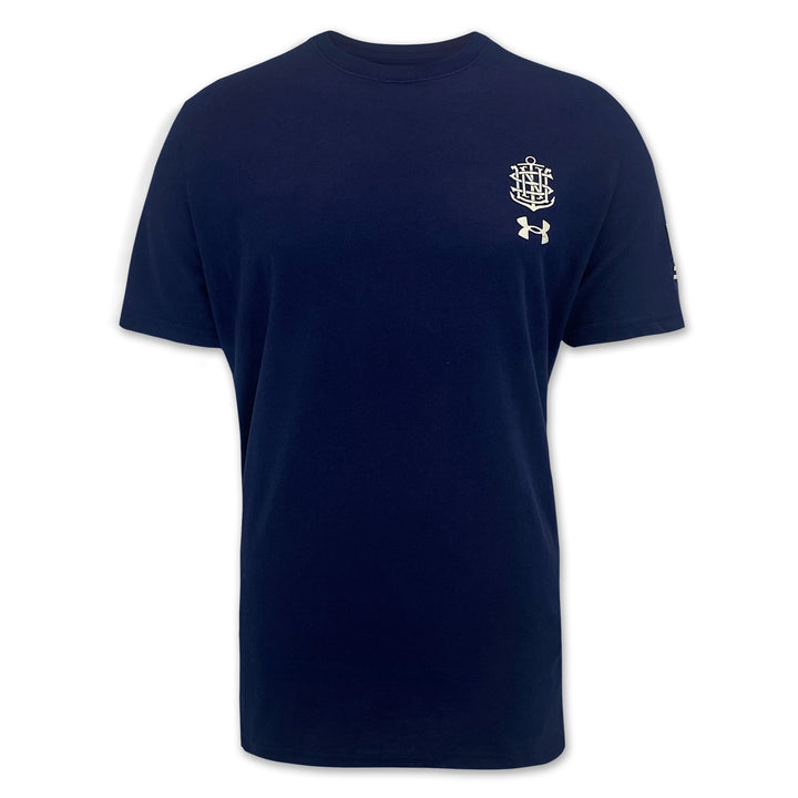 Navy Under Armour 2025 Rivalry Navy 250th Cotton T-Shirt (Navy)