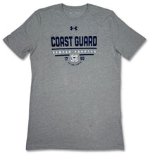 Load image into Gallery viewer, Coast Guard Under Armour Semper Paratus T-Shirt (Steel Heather)