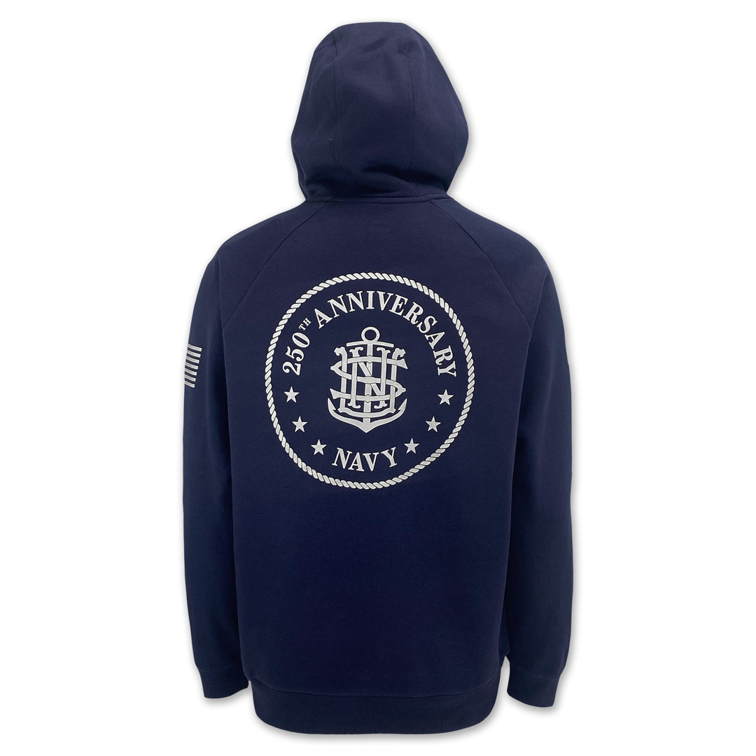 Navy Under Armour 2025 Rivalry Navy 250th Rival Fleece Hood (Navy)