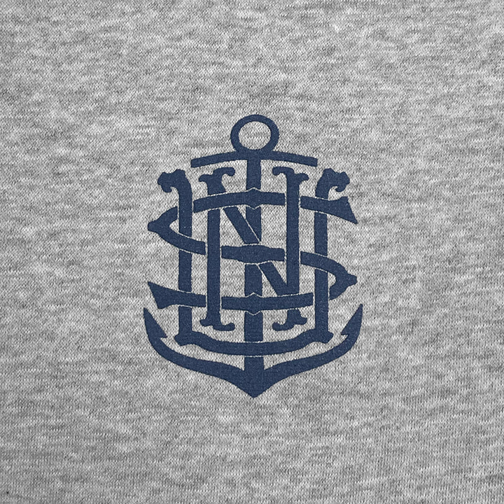 Navy Under Armour 2025 Rivalry Navy Eagle Rival Fleece Hood (Grey)