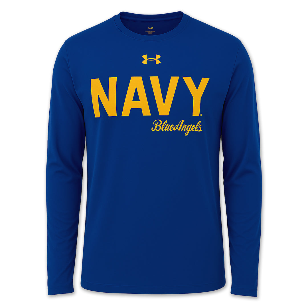 Navy Under Armour Blue Angels Long Sleeve T-Shirt (Royal)