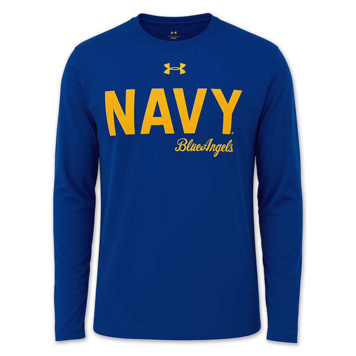 Navy Under Armour Blue Angels Long Sleeve T-Shirt (Royal)
