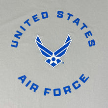 Load image into Gallery viewer, United States Air Force Wings Under Armour Tech Long Sleeve T-Shirt (Grey)