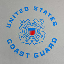 Load image into Gallery viewer, United States Coast Guard Seal Under Armour Tech Long Sleeve T-Shirt (Grey)