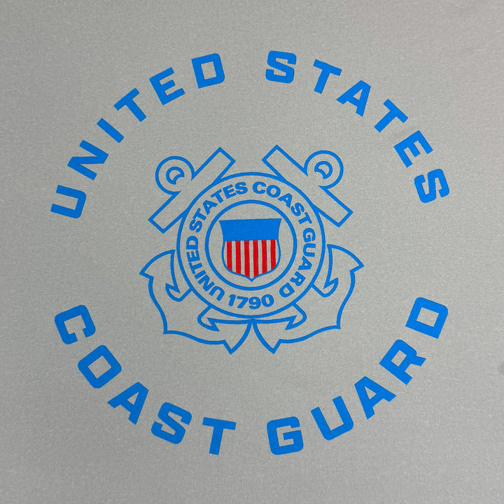 United States Coast Guard Seal Under Armour Tech T-Shirt (Grey)