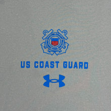 Load image into Gallery viewer, United States Coast Guard Seal Under Armour Tech Long Sleeve T-Shirt (Grey)