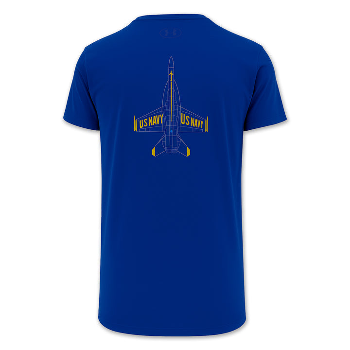 Navy Under Armour Blue Angels T-Shirt (Royal)