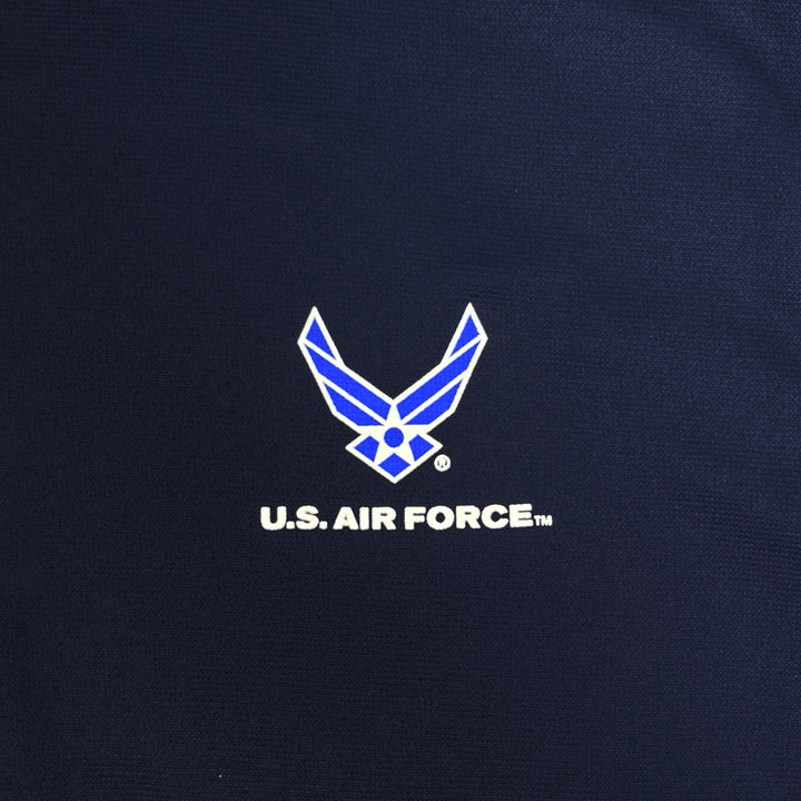 Air Force Under Armour Left Chest Wings Armour Fleece Hood (Navy)