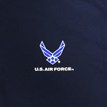 Load image into Gallery viewer, Air Force Under Armour Left Chest Wings Armour Fleece Hood (Navy)