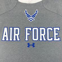 Load image into Gallery viewer, Air Force Under Armour Gameday Double Knit Fleece Hood (Grey)