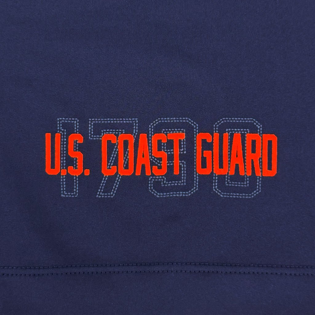 Coast Guard Under Armour 1790 Tech Vent Short (Navy)