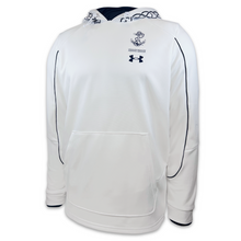 Load image into Gallery viewer, Navy Under Armour Ireland 2023 Armour Fleece Hood (White)