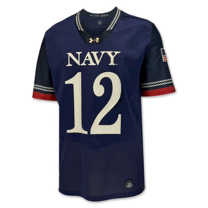 Navy Under Armour 2025 Rivalry Men's Football Replica Jersey (Navy)