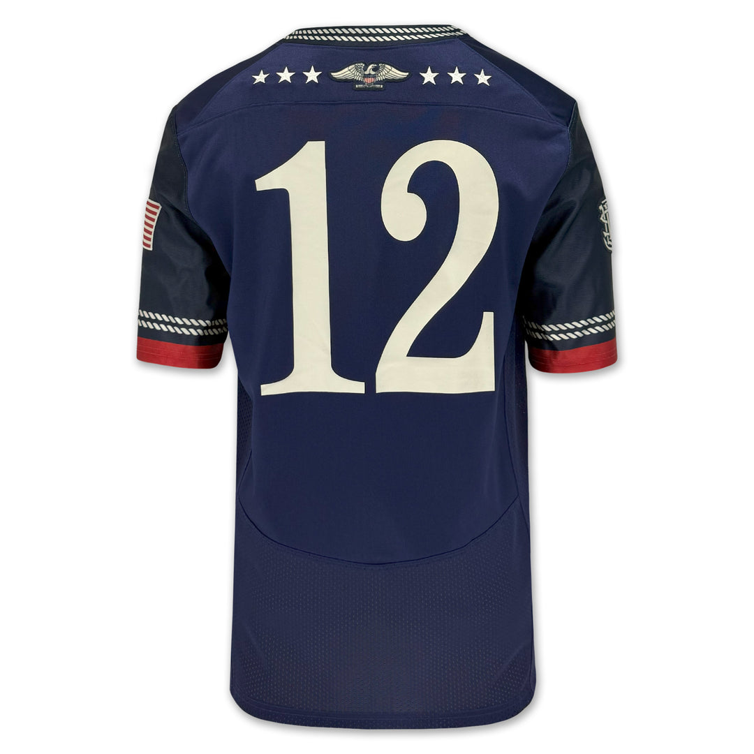 Navy Under Armour 2025 Rivalry Men's Football Replica Jersey (Navy)