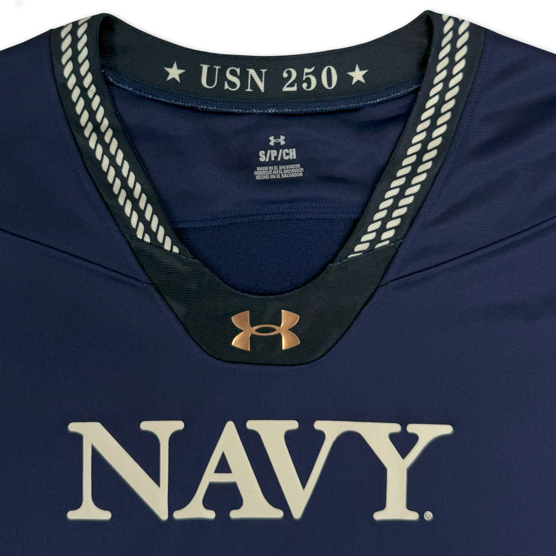 Navy Under Armour 2025 Rivalry Men's Football Replica Jersey (Navy)