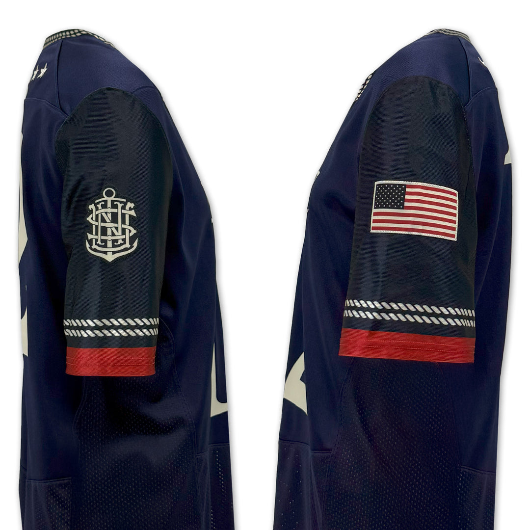 Navy Under Armour 2025 Rivalry Men's Football Replica Jersey (Navy)